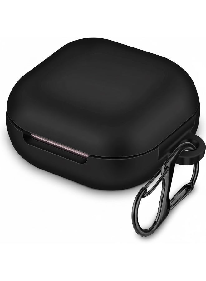 غطاء حماية سيليكون لسماعات سامسونج جالكسي بادز كور، سيليكون ناعم، خفيف الوزن مع حلقة تثبيت - Image 3